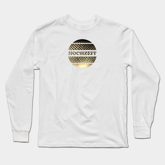 Goldene Hochzeitsfeier Long Sleeve T-Shirt by Bailamor